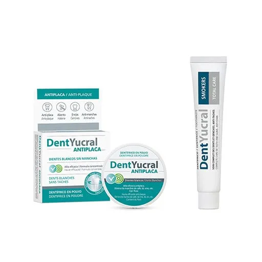 Pack Dentyucral Antiplaque Poudre + Dentifrice